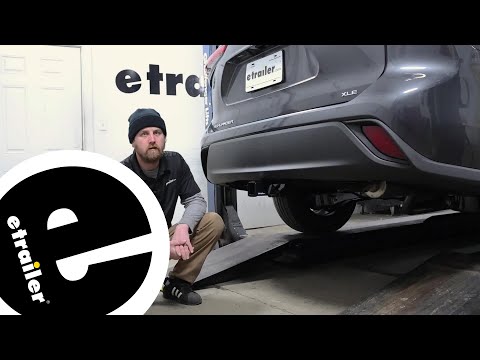 etrailer | Installation: Curt Trailer Hitch Receiver on a 2023 Toyota Highlander