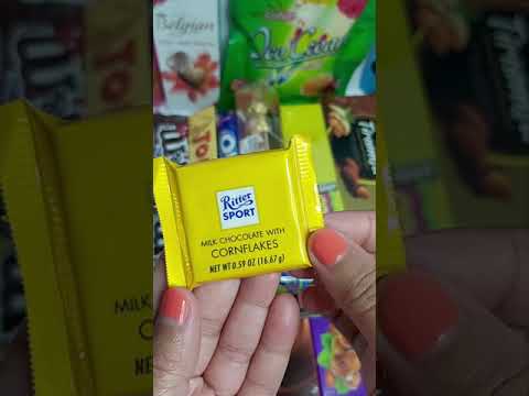 Ritter Sport Milk Chocolate with Cornflakes #shorts