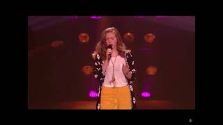 IRIS ~ THE VOICE KIDS OF HOLLAND 2017 | ALL BY MYSELF  | BLIND AUDITION