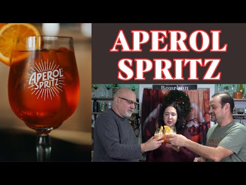 Quick and Easy Aperol Spritz - First Time Trying #aperolspritz