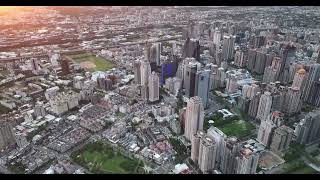 台中七期 中國人壽市政大樓 聯聚 日落 5.1K30 空拍素材