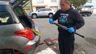 2005 & UP SCION/TOYOTA - XA - YARIS - XB Rear shocks Removal & Install