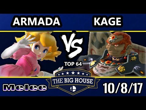 TBH7 SSBM - [A]rmada (Peach) Vs. Kage (Ganondorf) Melee Top 64