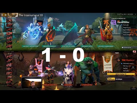 TNC vs FNATIC Game 1 Grand Finals TI10 SEA Qualifier HD