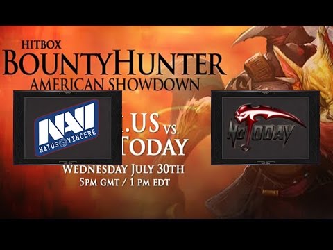 Dota 2 Not Today vs Na'Vi.US Game I