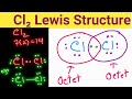 Cl2 Lewis Structure ||Lewis Dot Structure for Cl2 ||Lewis Structure of Cl2||Chlorine Lewis Structure