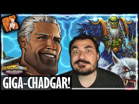 I MADE A LITERAL GIGA CHADGAR! - Hearthstone Battlegrounds