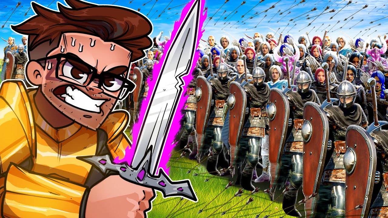 SHROUD VS 100+ PLAYERS IN THRONE AND LIBERTY