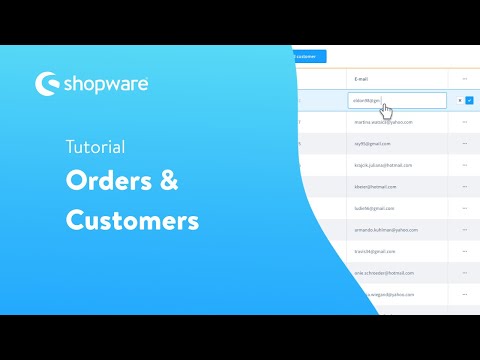 [EN] Shopware 6 User Onboarding - Orders and Customers (2/8)