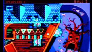 Psycho Pinball on Sega Mega Drive. Gameplay & Commentary