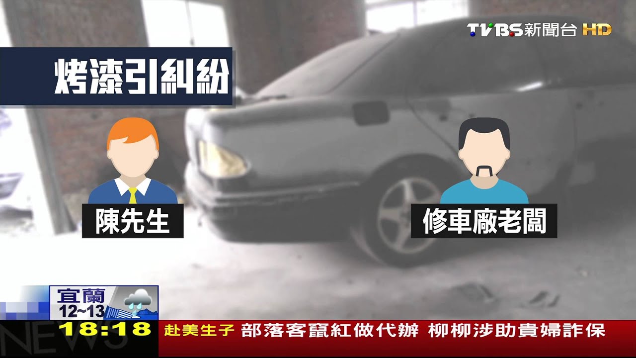 說好的「烤漆」呢? 修車廠「不烤」拖8個月