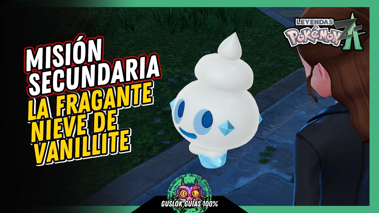 MISIÓN SECUNDARIA 044: LA FRAGANTE NIEVE DE VANILLITE | GUÍA 100% | 💯Leyendas Pokemon: Z-A🏆 MISIÓN SECUNDARIA 044: LA FRAGANTE NIEVE DE VANILLITE | GUÍA 100% | 💯Leyendas Pokemon: Z-A🏆
