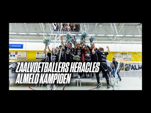 Zaalvoetballers Heracles Almelo kampioen | HeraclesTV