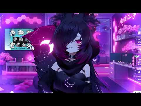 ASMR Fox Girl Spends The Night With You (purring, rain, soft spoken)