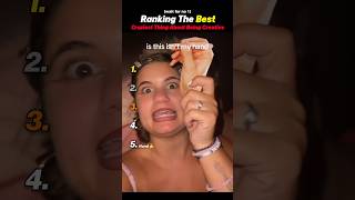 Ranking The BEST Craziest Thing About Being Creative 3 #shortsviral
