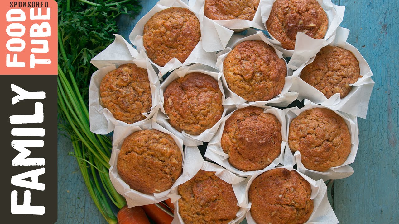 Carrot muffins: Lisa Faulkner