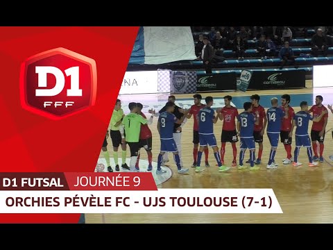 J9 : Orchies Pévèle FC - UJS Toulouse (7-1)