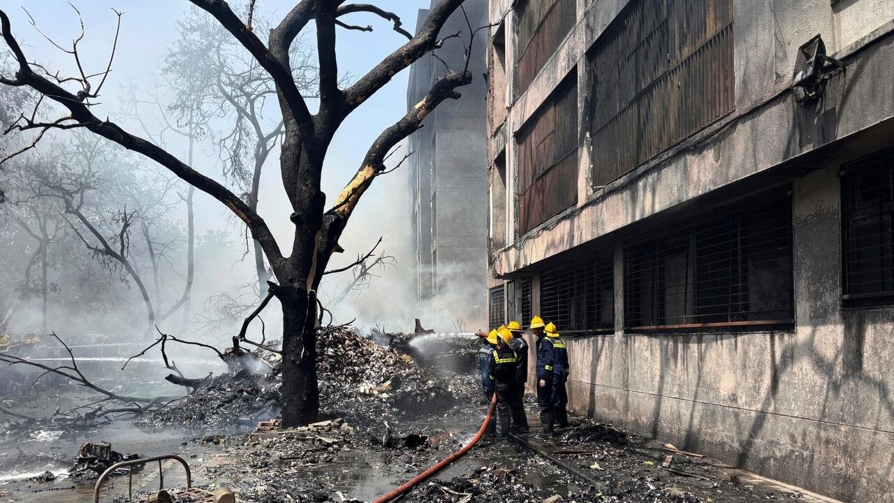 London-bound plane carrying 242 people crashes minutes after takeoff in India