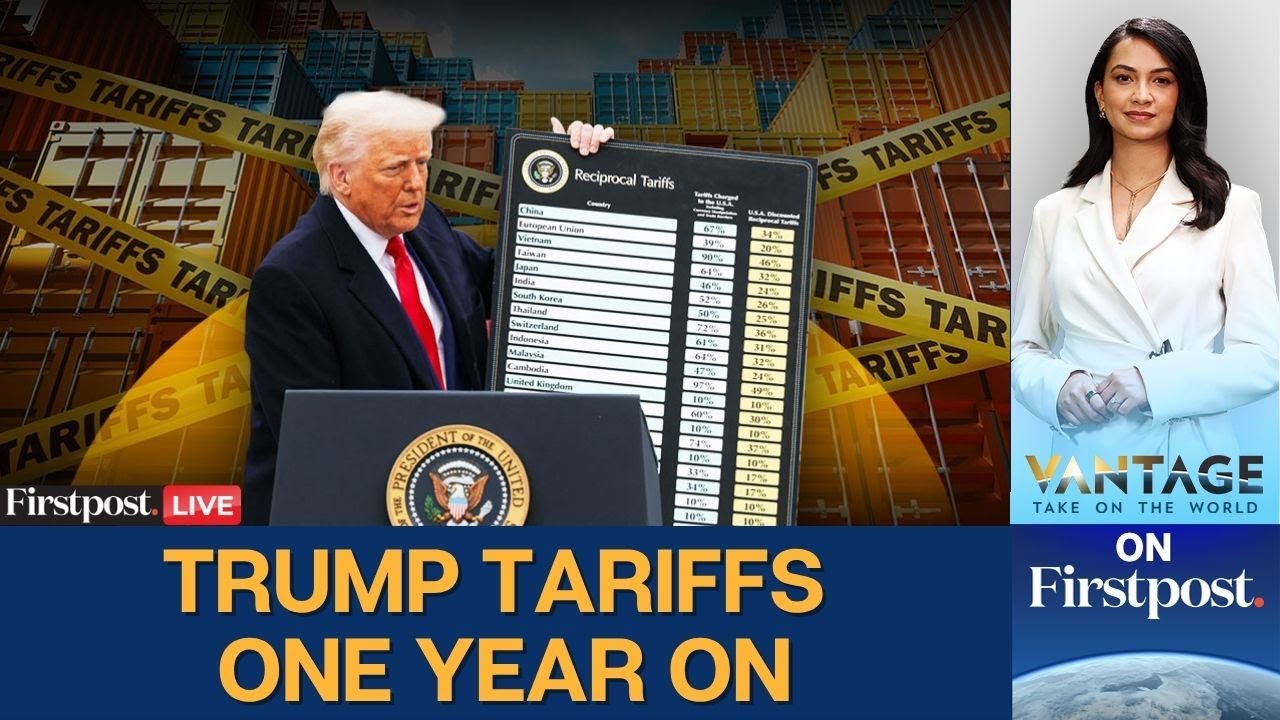 Trump Tariff LIVE | One Year of Trump Tariffs: How Global Trade Changed | Vantage on Firstpost