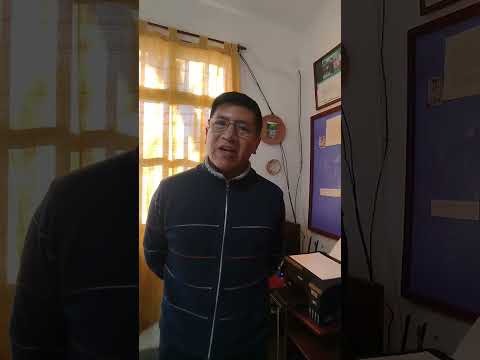 Ernesto nos da su testimonio en Cafayate, Salta, Argentina