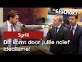 Dit komt door jullie naïef idealisme! Thierry vs de Kamer over Syrië