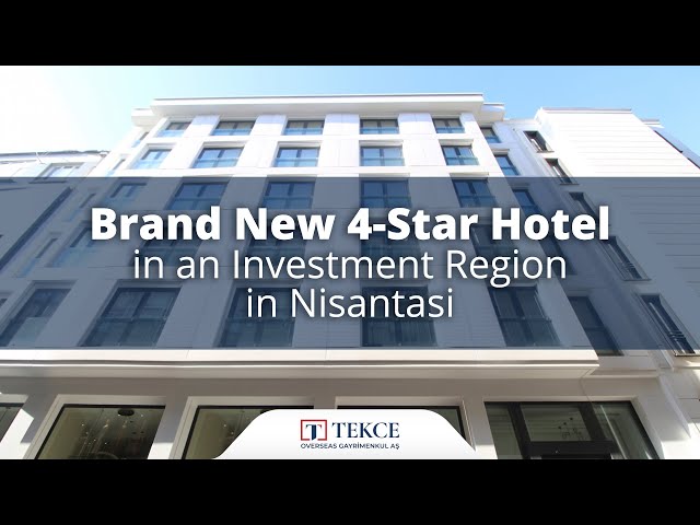 Brand-New 4-Star Hotel for Sale in Sisli Nisantasi