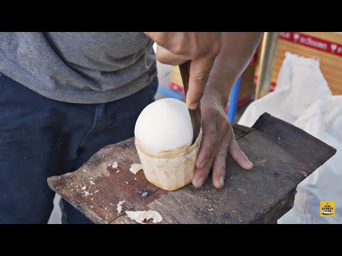 AMAZING COCONUT CUTTING SKILLS 🍈🌴 - Fun Street Food #coconut #funstreetfood #thailand