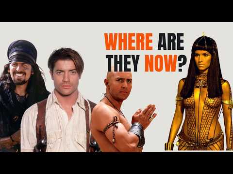 The Mummy Trilogy – Then & Now | Cast Evolution