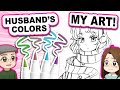 ART DISASTER My Husband Picked My Color Palette