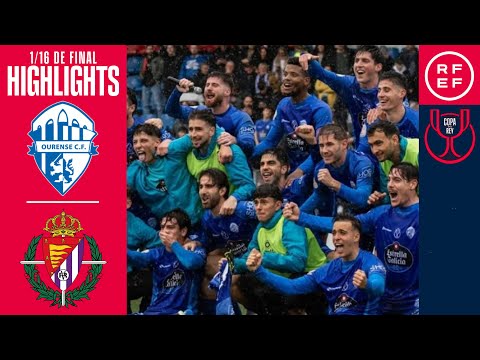 Resumen | Copa del Rey | Ourense CF 3-2 R. Valladolid CF | Dieciseisavos de final