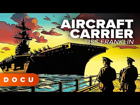 Aircraft Carrier - USS Franklin (HISTORY VIDEOS,Documentary, Archive, World War 2, History, WW2)