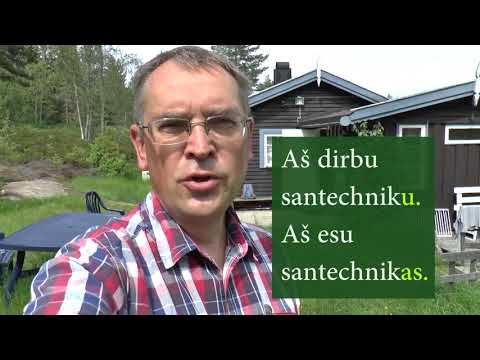 LITHUANIAN EXTRA 18: A PLUMBER - Santechnikas