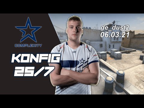 CS:GO POV Complexity k0nfig (25/7) vs OG @DreamHack Masters Spring 2021