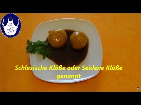 Schlesische Klöße oder Seidene Klöße genannt