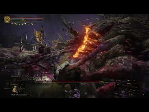 Elden Ring Ulcerated Tree Spirit VS DEX/STR Build