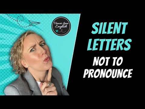 SILENT LETTERS patterns in English #englishpronunciation #pronunciation #english #spelling