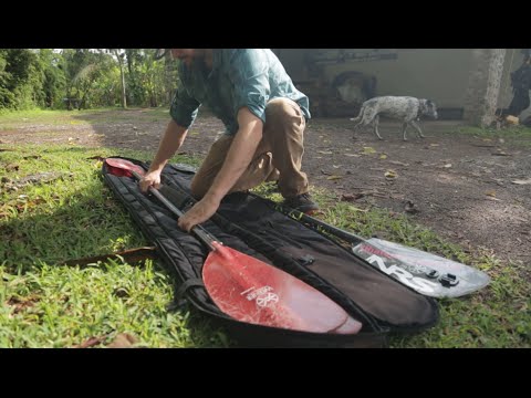 NRS SUP/Whitewater Paddle Bag video poster