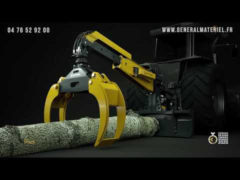 Grappin forestier Scorpion Premium - Haute résistance pour chargement et débardage - Compatible chargeur et tracteur_5