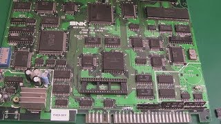 SNK Neo Geo MVS Junk Board Repairs Part 2 (MV-1A Z80 Error From Hell)