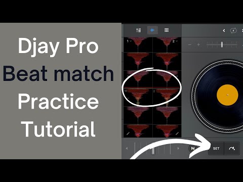 Djay Pro Beat match Practice Tutorial