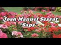Joan Manuel Serrat - Saps - 1968