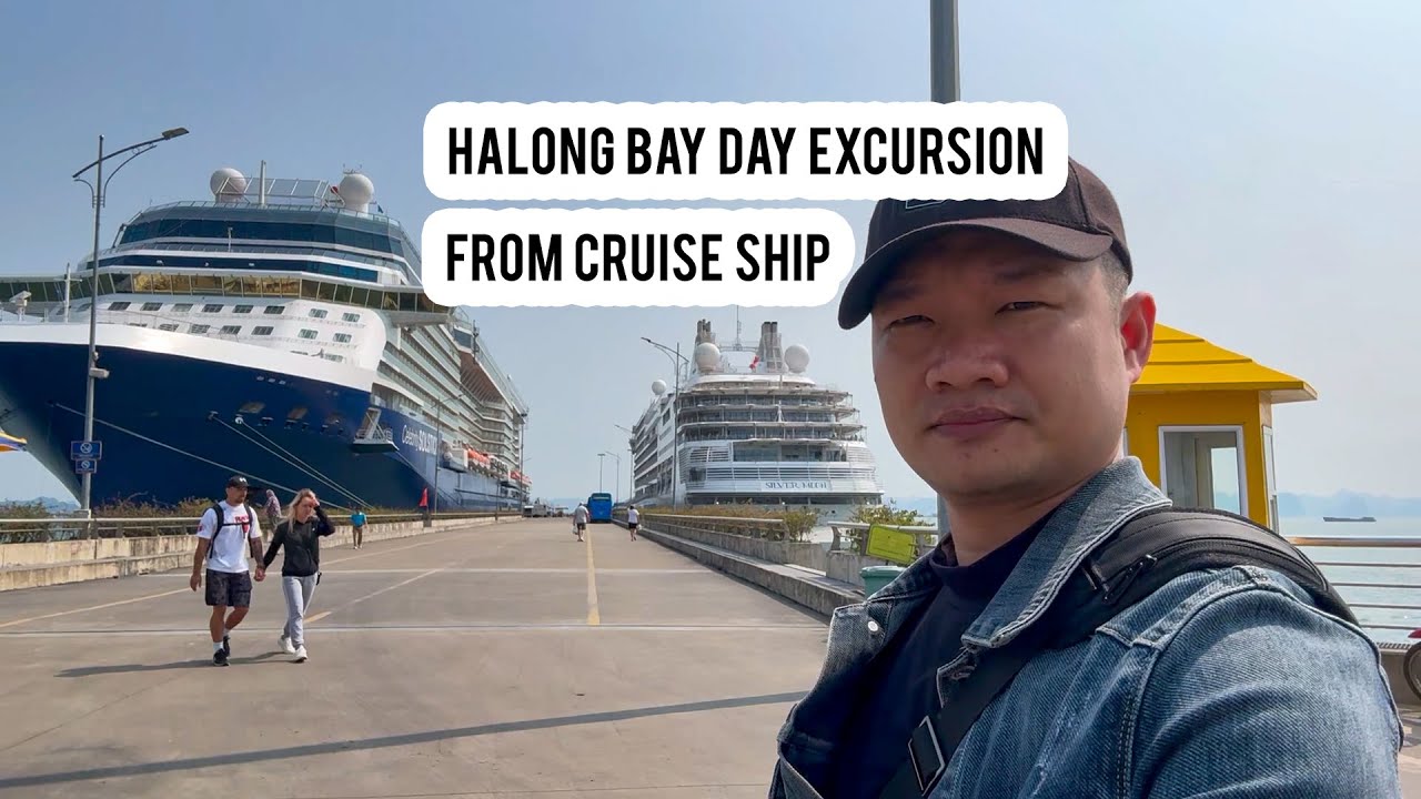 Halong bay Day excursion from CRUISE SHIP docked at Halong port terminal