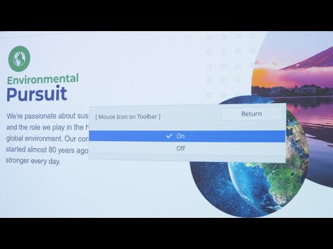 Epson BrightLink Toolbar Tutorial | Integrating Mouse & Annotation Tools