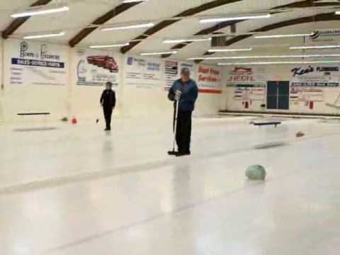 Curling for turkeys, with turkeys