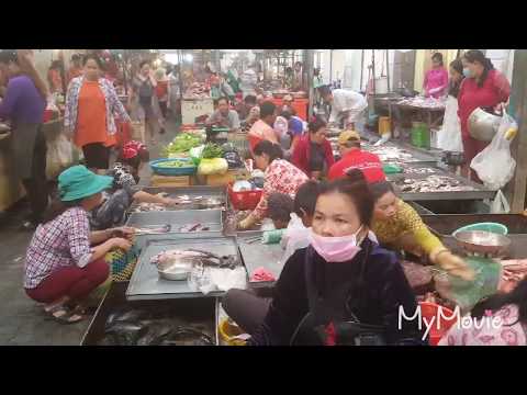 Amazing Mix Fresh Food In Asian Market - Cambodian Village Food Video