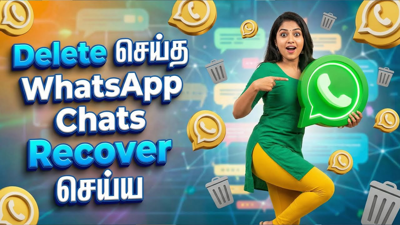 Recover Deleted WhatsApp Chats Images Videos Voice | WhatsApp Recovery | WhatsApp Recover in Mobile