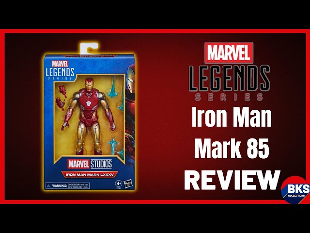 Vídeo relacionado con Marvel Legends Series - Iron Man Mark LXXXV - Avengers: Endgame - Figura de acción de 15 cm