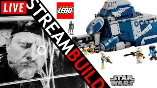 🔴 Building LEGO Star Wars Battle of Felucia Separatist MTT (75435) Live!