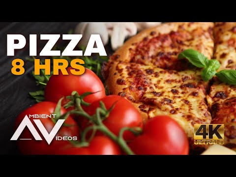 PIZZA🍕The Art of Making Pizza - 8 Hours 4K video of beautiful pizza making.