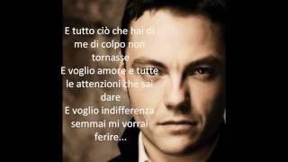 Ti scatterò una foto- Tiziano Ferro. Letra en italiano.